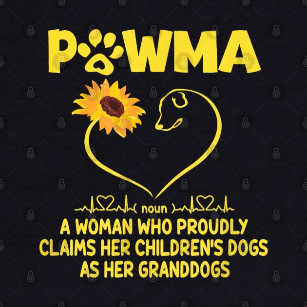 Pawma Definition Grandma Paw Mama Gift Funny For Dog Lovers by elmiragokoryan